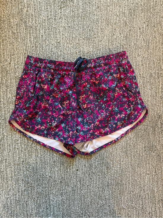 Columbia Pants - Columbia Sportswear Women’s Running Shorts M Pink Multicolor Print Athletic Line